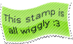 Wiggly Stamp